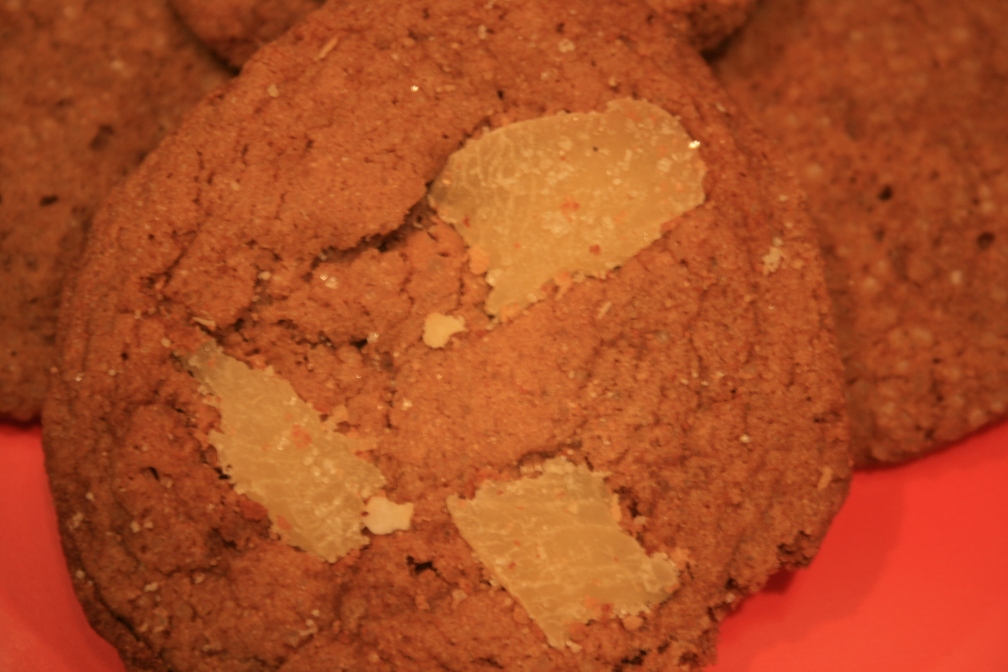 And finally the cookies that kept me company every night at 4:00am.  Lemon Ginger Molasses Cookies.  